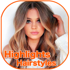 Blonde hair highlights color