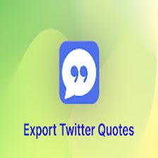 TwQuote - Export Twitter Quotes