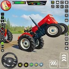 Tractor Game Village Farming