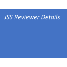 JSS Reviewer Details