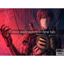 Genos One-Punch Man Wallpapers New Tab