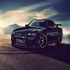 Nissan Skyline GTR HD Wallpaper New Tab