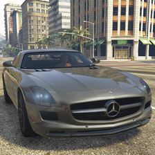 Mercedes Benz SLS AMG City Dri