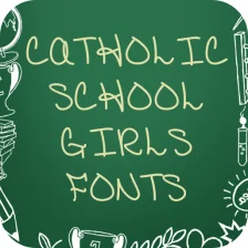 School Girls Font for FlipFont