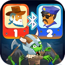 Two guys  Zombies bluetooth game