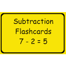Flash Cards : Subtraction