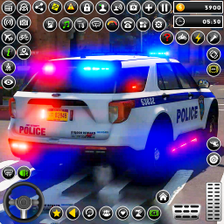 US Police Car 3D Driving Games