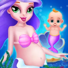 Mermaid Mom  Baby Care Game