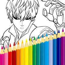 One Punch Man Game Coloring Book