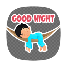 Good Night Sticker For Whatsapp