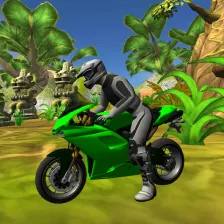 Jungle Motorbike Jumping 3D