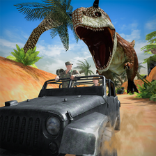 Wild Dinosaur Shooting Escape