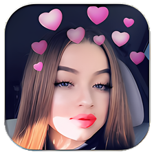 Heart Crown - Free cute funny motion sticker para Android - Descargar
