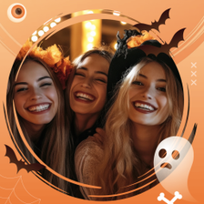 Scary Halloween photo frames