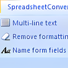 SpreadsheetConverter to HTML / JavaScript