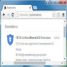 CFCA CertEnrollment.SGE Extension