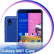 Theme for Galaxy M01 Core