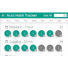 Nuts Habit Tracker