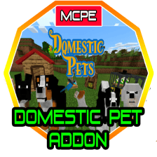Domestic Pets Addon for MCPE