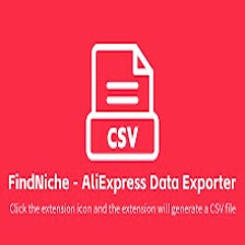 FindNiche - AliExpress Data Exporter