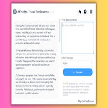 AI Text Generator: Writing Tool - AIFreeBox