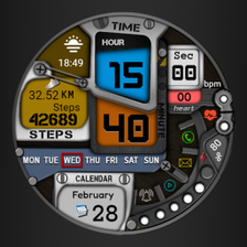 FS W256 Watch face