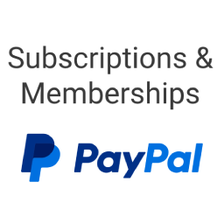 Subscriptions amp Memberships for PayPal