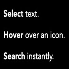 Select Hover Search