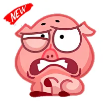 WAStickerApps Waddles pigs for WhatsApp