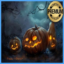 Halloween Pumpkin New Tab Theme