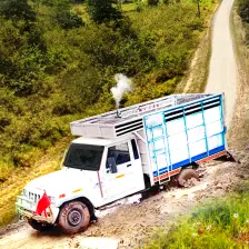 Offroad Pickup Truck Cargo Simulator