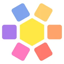 Fill Grid Square  Hexagon blocks fever hex puzzle