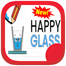 Super Happy Glass Draw Lines