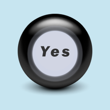 Yes or no - Magic Ball