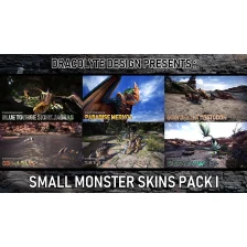 Draco's Monster Skin Series - Small Monster Skins Pack I