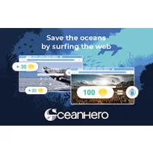 OceanHero -Save the oceans by surfing the web