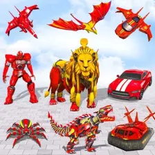 Lion Jet Multi Robot Car Game