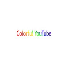 Colorful YouTube