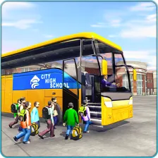 City School Bus Simulator 2019: Free driving
