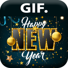 Happy Year GIF Photo Frames