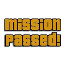 MISSION PASSED Button