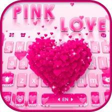 Rose Delicate Heart Keyboard Theme
