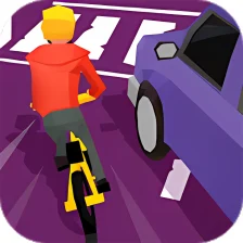 Bike Rider - City Traffic