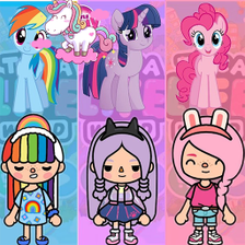 Tocaboca Little Pony Wallpaper