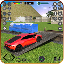 Cargo Transport Train Car Game