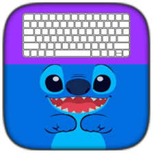 Cute Blue Koala Keyboard Theme