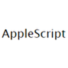 Icon of program: AppleScript