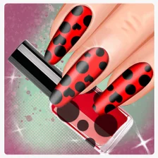 Ladybug Nail Spa Acrylic 2