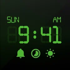Digital Clock: Nightstand Mode