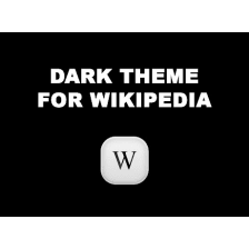 Wikipedia night mode